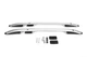 Рейлинги Skyport (серебристые) для Fiat Panda 2011-2023 гг - изображение 1