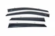 Ветровики с хромированным молдингом (4 шт, Niken) для Hyundai IX-35 2010-2015 гг - изображение 2