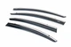 Вітровики з хромованим молдингом (4 шт, Niken) для Honda Civic Sedan IX 2011-2016 рр - зображення 1