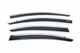 Вітровики з хромованим молдингом (4 шт, Niken) для Honda Civic Sedan IX 2011-2016 рр - зображення 2