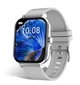 Смарт часы GLOBEX Smart Watch фитнес браслет с силиконовым ремешком Bluetooth Silver - изображение 1