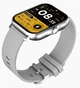 Смарт часы GLOBEX Smart Watch фитнес браслет с силиконовым ремешком Bluetooth Silver - изображение 5