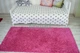Пушистый прикроватный коврик Loca 6365 Pink 80х150 см Розовый - изображение 2