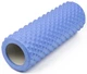 Масажний ролик EasyFit Grid Roller Light 33 см блакитний ролер, валик, циліндр для йоги, пілатесу (для масажу всього тіла: спини, ніг, рук, шиї) EF-2013-BL - зображення 1