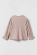 Блуза ZARA пд8361 пудрова 134 - изображение 3