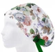 Медицинская шапочка женская HeadwearUniverse универсальная принт Букеты роз на белом - изображение 3