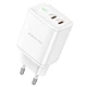 Зарядне мережеве BOROFONE BN9 Reacher (2/PD 35W) Білий - изображение 3