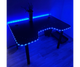 Стіл з LED RGB підсвічуванням комп'ютерний геймерський ігровий DROM Lite Black + підставка під ПК - зображення 2