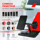 Бездротовий зарядний пристрій Canyon WS-404 4 в 1 QI Black (CNS-WCS404B) - зображення 6
