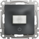 Датчик движения с выключателем Schneider Electric Sedna Design 10A Черный (SDD114504) - изображение 1