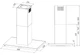 Вытяжка AKPO WK-9 Isla Feniks Slim Glass 1200 inox+black 90 - изображение 5