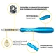 Скоростная скакалка HeartBeat Blue с системой Self-Locking - изображение 3