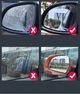 Пленка антидождь WATERPROOF MEMBRANE для автомобилей 95х135 мм на боковое зеркало заднего вида (VN050533) - изображение 8