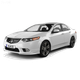 Дефлектори вікон (вітровики) з хромом Honda ACCORD 8 USA 2007-2012 - зображення 2