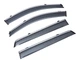Дефлектори вікон (вітровики) з хромом HYUNDAI SANTAFE 2006-2012 - зображення 1