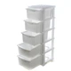 Комод пластиковый белый 5 ящиков R-Plastic "Компакт Плюс" 106*40*34 см, для организации - изображение 2