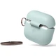 Чехол для наушников с карабином Elago Hang Silicone Case for Airpods 3rd Gen, Mint (EAP3HG-HANG-MT) - изображение 2
