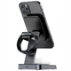 Беспроводная зарядка AceFast E3 Desktop 3in1 Wireless Charging Stand, Black - изображение 3