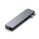 Хаб - адаптер Satechi Aluminum USB-C Pro Hub Max Adapter, Space Gray (ST-UCPHMXM) - изображение 3