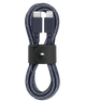 Кабель синхронізації Native Union Belt 1.2 m Cable USB-C to Lightning, Indigo (BELT-CL-IND-2-NP) - зображення 1