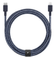 Кабель синхронизации Native Union Belt 3m Cable XL USB-C to Lightning, Indigo (BELT-CL-IND-3-NP) - изображение 1