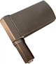 Петля дверная FAPIM Florence 80 15-20 мм Коричневая (8010681130264) (7640I_62-8077 MAT) - изображение 2