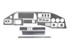(Tdi, 1995-2000) Накладки на торпедо (MERIC) Титан для Mercedes Sprinter W901/902/903/904/905 - изображение 3