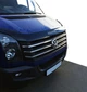 Volkswagen Crafter (2011-2017) накладки на решетку Carmos из турецкой стали - изображение 4