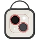 Захисне скло Metal Shine на камеру (в упак.) Apple iPhone 15 (6.1") / 15 Plus (6.7") Червоний / Red - зображення 2