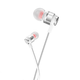Наушники HOCO Platinum built-in microphone M85 silver - изображение 1