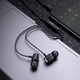 Наушники HOCO Graceful universal earphones with mic M88 black - изображение 2