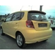 Накладка на задний бампер (под покраску) для Chevrolet Aveo T200 2002-2008 гг - изображение 2