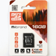 Карта пам'яті Mibrand microSDHC 16GB Class 10 UHS-I +SD-адаптер(MICDHU1/16GB-A) - зображення 1