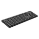 Клавіатура+миша HOCO GM17 Wireless business keyboard and mouse set(English Version) Black (6931474759481) - изображение 5