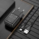 СЗУ HOCO C96A single port charger 1USB/2,1A + Micro Black - зображення 3