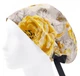 Медицинская шапочка женская HeadwearUniverse универсальная принт Шиповник цветы на сером - изображение 3