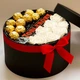 Подарок для девушки YourGifts Подарочный бокс со сладостями и мыльными розами на 8 марта - изображение 2