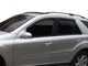 Ветровики на окна (4 шт, HIC) для Mercedes ML W163 1997-2005 гг - изображение 2