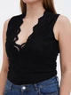 Боди-майка Boohoo TZZ97870-105-20 38 Черная (6666000209283) - изображение 3
