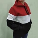 Толстовка женская худи XL Черный, белый, красный - изображение 2