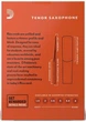 Трости для тенор саксофона D'Addario Rico - Tenor Sax #2.5 - 10 Pack - изображение 3