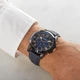 Мужские наручные часы Fossil FS5061 / Синий ремешок - изображение 8