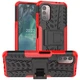 Чехол Armor для Nokia G21 / G11 бампер противоударный с подставкой Red - изображение 1