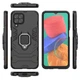 Чехол Iron Ring для Samsung Galaxy M33 / M336 бампер противоударный с подставкой Black - изображение 4