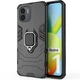 Чехол Iron Ring для Xiaomi Redmi A1 бампер противоударный с подставкой Black - изображение 2