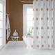 Шторка для ванной Tropik Square бежевая 180*200 см BS6969 - изображение 1