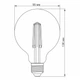 LED лампа VIDEX Filament G95FD 7W E27 4100K димерная VL-G95FD-07274 24313 - изображение 2