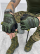 Тактичні Рукавиці без пальців Mechanix Олива XL - зображення 1