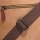Функциональная мужская сумка с магнитным клапаном Vintage 21249 из текстиля 17х24х13 см Коричневый - изображение 10
