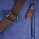 Практичная мужская сумка Vintage 21267 из текстиля 19х24х2 см Синий - изображение 9